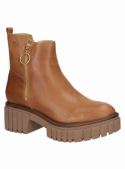 Botin Mujer F181 Pollini camel