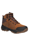 Botín de cuero café para hombre, ideal para actividades outdoor, combina estilo y funcionalidad.