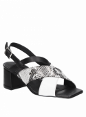 Sandalia Mujer G272 POLLINI blanco