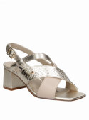 Sandalia Mujer G272 POLLINI oro