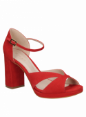 Sandalia Mujer G461 MINGO rojo