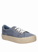 zapatilla femenina azul casual de Panama Jack, diseñada para comodidad y estilo cotidiano