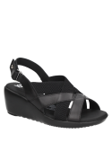 Sandalia Mujer G030 16 HRS negro