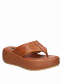 Sandalia Mujer G302 Pollini cafe