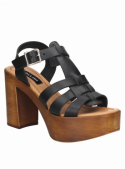 Sandalia Mujer G310 POLLINI negro