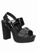 Sandalia Mujer G260 POLLINI negro