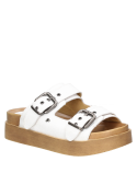 Sandalia Mujer G284 POLLINI blanco