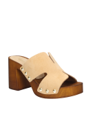 Sandalia Mujer G314 Pollini beige
