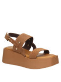 Sandalia Mujer G322 POLLINI camel