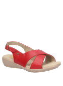 Sandalia Mujer D028 16 HRS rojo