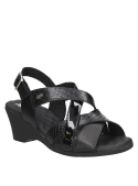 Sandalia Mujer G027 16 HRS negro
