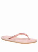 Sandalia de mujer en PVC rosa, estilo casual, adecuada para actividades al aire libre.