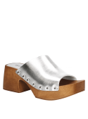 Sandalia Mujer G321 POLLINI plata