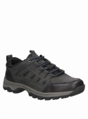 Zapato casual azul para hombre, talón reforzado, funcional y estiloso, ideal para caminatas o uso diario.