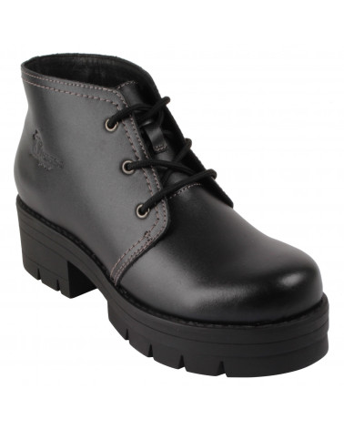 Botin Mujer E156 Panama Jack negro