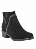 Botin Mujer H707 BRUNO ROSSI negro