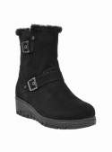 Botin Mujer H874 BRUNO ROSSI negro