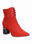 Botin Mujer H495 MINGO rojo