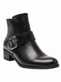 Botin Mujer H861 BRUNO ROSSI negro