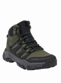 Botín verde de hombre Panama Jack H658, diseño moderno para aventuras urbanas, material textil y cuero.