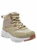 "Botín beige tipo trekking para niña, estilo athleisure