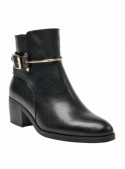 Botin Mujer H712 BRUNO ROSSI negro