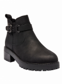 Botin Mujer H851 BRUNO ROSSI negro