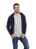 Poleron Hood Bilbao Hombre D133 PANAMA JACK azul