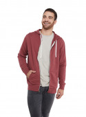 Poleron  Hood Santander Hombre D136 PANAMA JACK burdeo