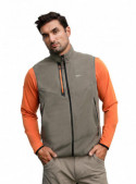 Polar verde casual para hombre, ideal para actividades deportivas y al aire libre.