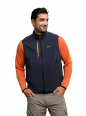 Polar azul para hombre, estilo casual, ideal para actividades deportivas y al aire libre.