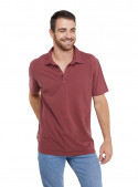 Polera Valencia Hombre D175 PANAMA JACK burdeo
