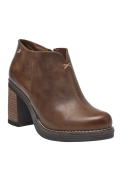 Botin Glade Mujer A229 POLLINI café