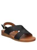 Sandalia Mujer D624 BRUNO ROSSI negro