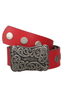 Cinturon Mujer C894 PANAMA JACK rojo