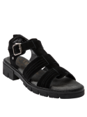 Sandalia Mujer I668 PANAMA JACK negro