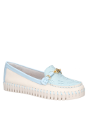 Mocasin Mujer I516 LUZ DA LUA celeste
