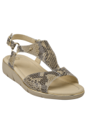 Sandalia Mujer I068 16 HRS beige