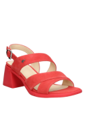 Sandalia Mujer I033 16 HRS rojo