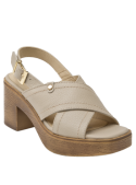 Sandalia Mujer I170 POLLINI beige