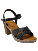 Sandalia Mujer I650 PANAMA JACK negro