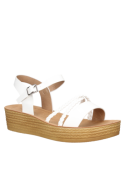 Sandalia Niña I688 PANAMA JACK blanco
