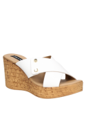 Sandalia Mujer I243 POLLINI blanco