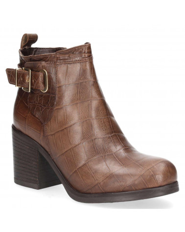 Botin Mujer Y209 Pollini café