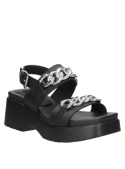 Sandalia Mujer I201 Pollini negro