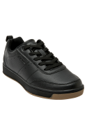 calzado escolar negro unisex de Pluma, diseño moderno y cómodo para niños
