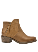 Botín Mujer H608 BRUNO ROSSI camel