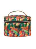 Estuche de belleza multicolor para mujer, diseño casual, perfecto para viajes y actividades cotidianas.