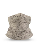 Bandana crema unisex para niños, con secado rápido, ideal para aventuras al aire libre en clima cálido.