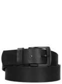 cinturón negro hombre urbano 100% cuero disponible en varias tallas